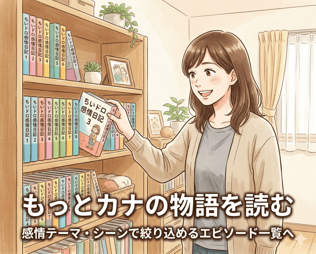 感情テーマのエピソード一覧とカナの物語.