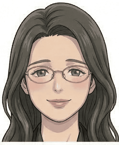 カナと仲間たちのイラスト、感情日記のテーマに合わせた温かい雰囲気。.