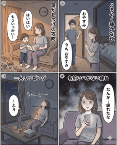 寝かしつけ後の30分01